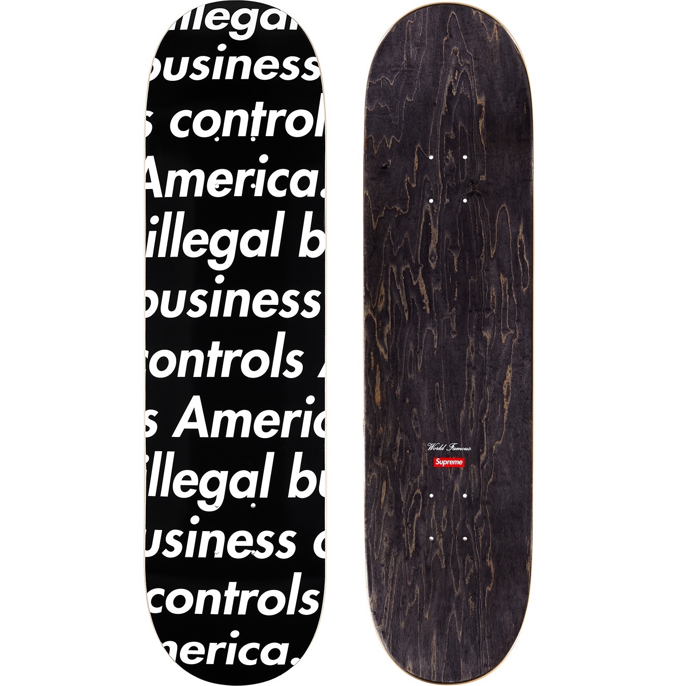 Illegal Business Skateboard view 4